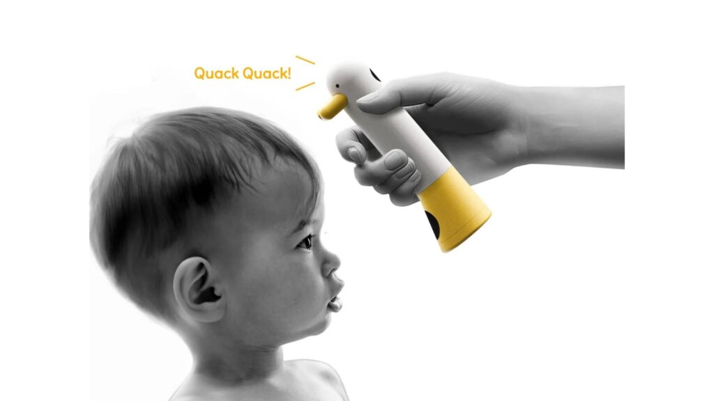 Ducky เทอร์โมมิเตอร์น้องเป็ดสุดน่ารัก เปลี่ยนการวัดไข้เด็กให้สนุกขึ้น