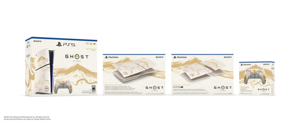PS5 Console – Ghost of Yōtei Gold Limited Edition