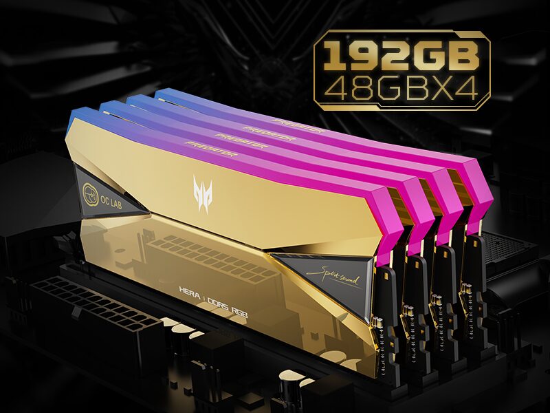 Predator Hera Gold Edition DDR5