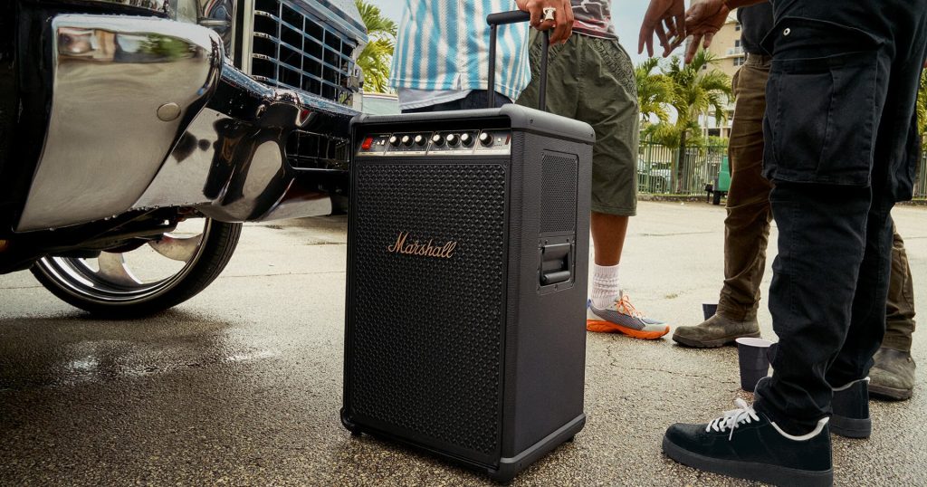 ไปสุด! Marshall เปิดตัว BROMLEY 750 ลำโพงงานปาร์ตี้ พร้อมล้อลากและไฟ Stage Light