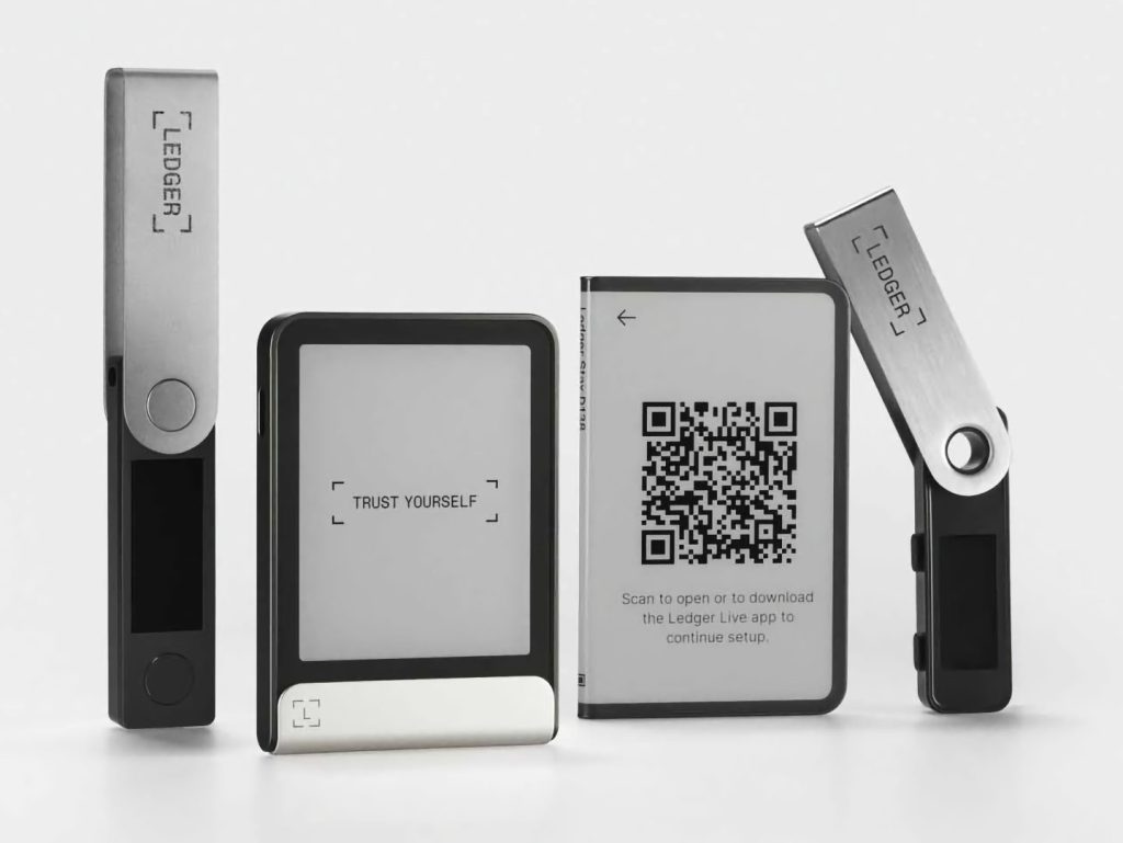 Ledger Nano X, Ledger Flex, Ledger Stax และ Ledger Nano S Plus