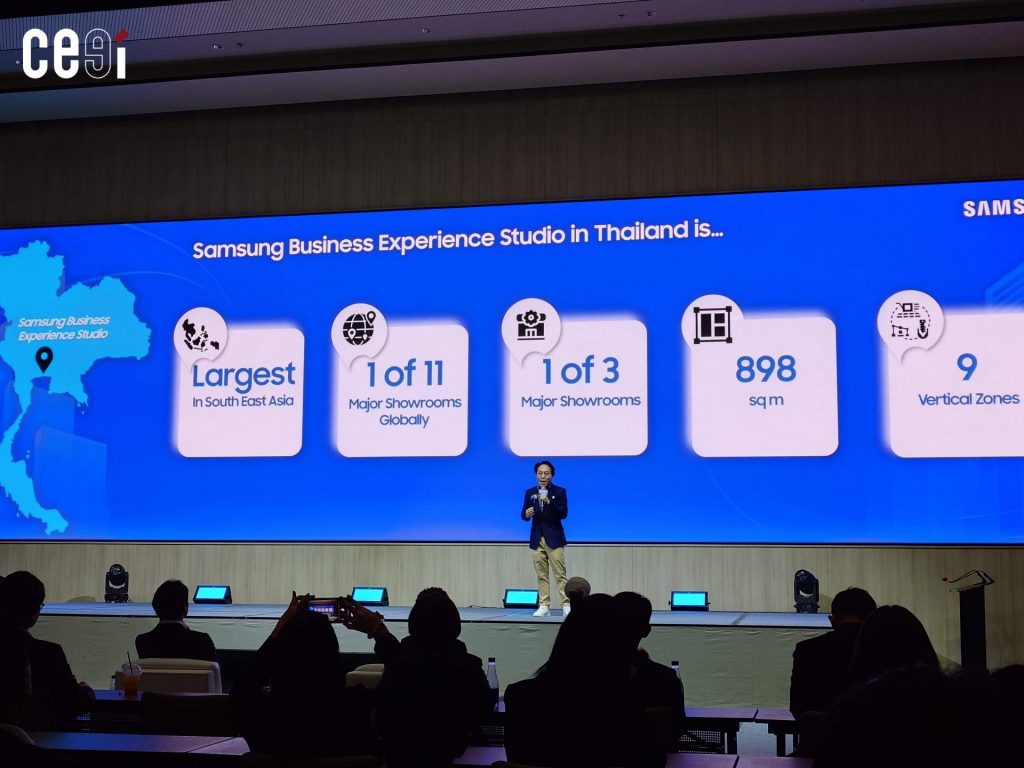 ความใหญ่ของ Samsung Business Experience Studio