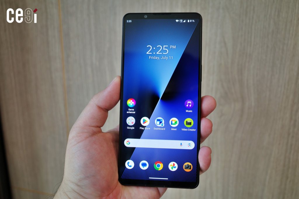 หน้าจอ 6.5 นิ้วของ Sony Xperia 1 VII