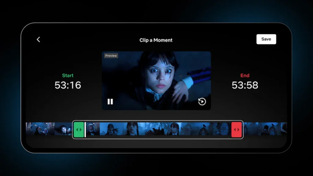 Netflix เปิดให้ตัดคลิปและแชร์ฉากในซีรีส์เรื่องโปรดได้แล้ว