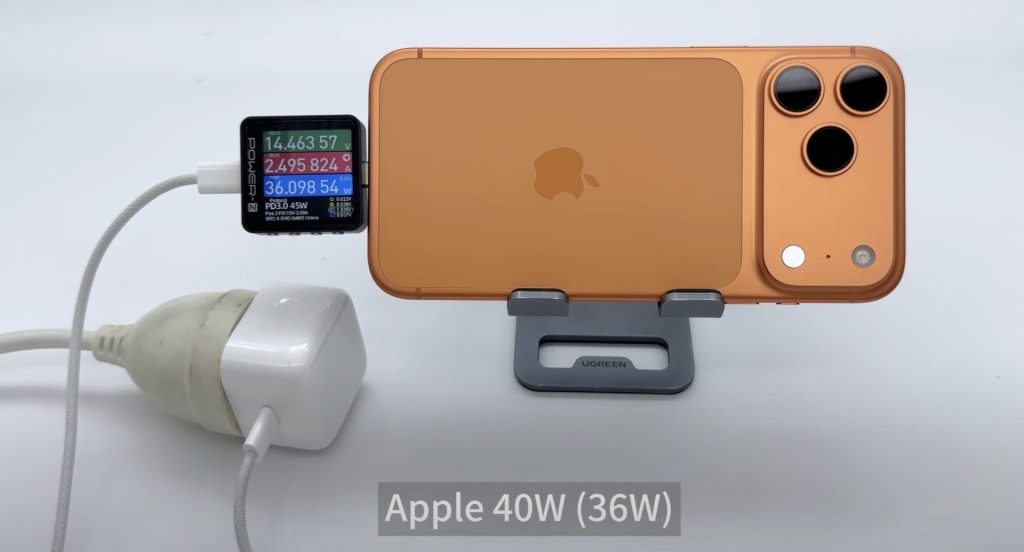 iPhone 17 Pro Max รองรับชาร์จไวสูงสุด 36W