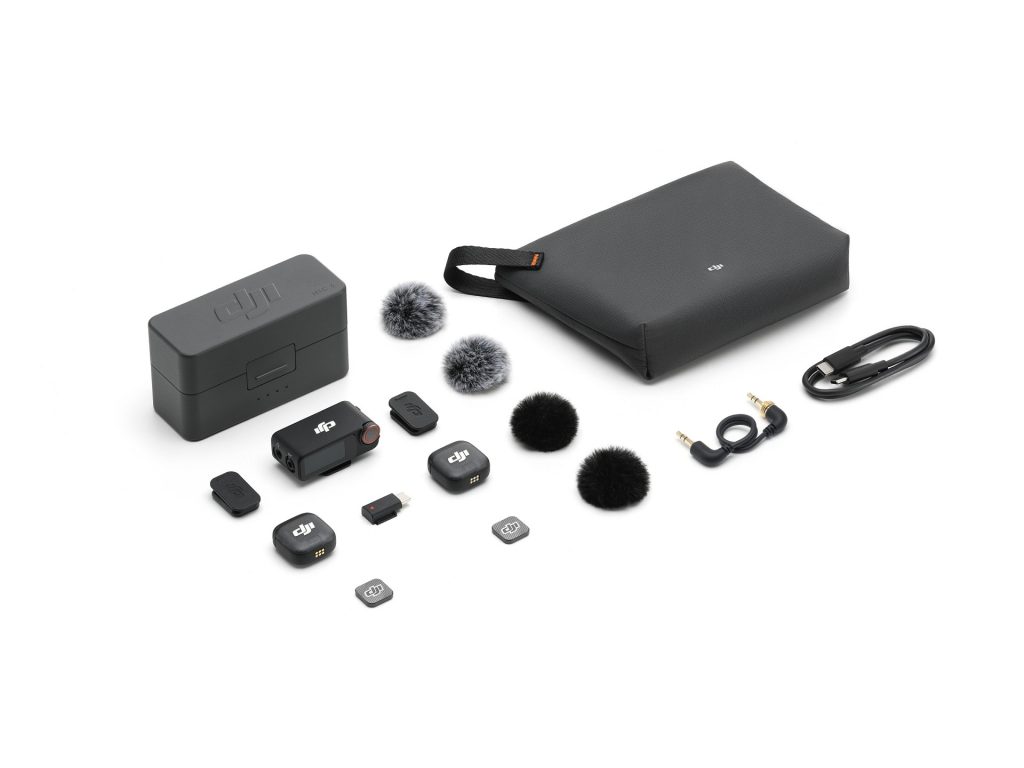 DJI Mic 3 (2 TX + 1 RX + เคสชาร์จ)