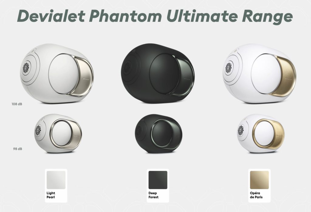 สีสันของ Devialet Phantom Ultimate
