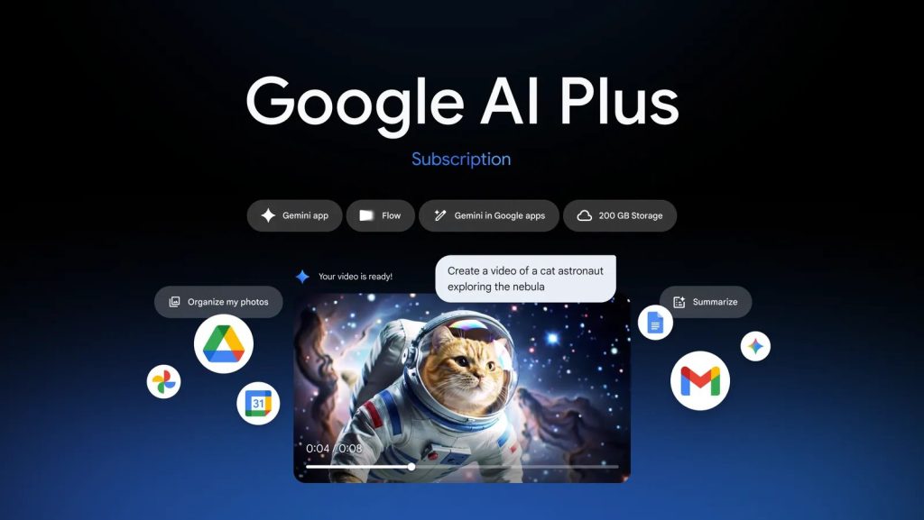 Google AI Plus แพ็กเกจใหม่ Gemini จ่ายเบาๆ แค่เดือนละ 144 บาท