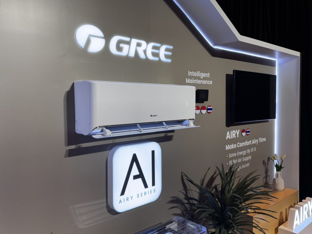GREE ฉลอง 10 ปี รุกตลาดด้วยนวัตกรรม เปิดตัว AIRY เครื่องปรับอากาศ AI
