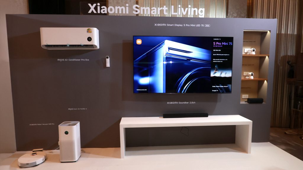 Xiaomi เปิดตัวผลิตภัณฑ์ AIoT บุกตลาดไทย นำโดย Pad Mini และ REDMI Pad 2 Pro นาฬิกา หูฟัง ทีวี เครื่องดูดฝุ่น ยันกล้องวงจรปิด