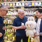 Tim Cook Pop Mart
