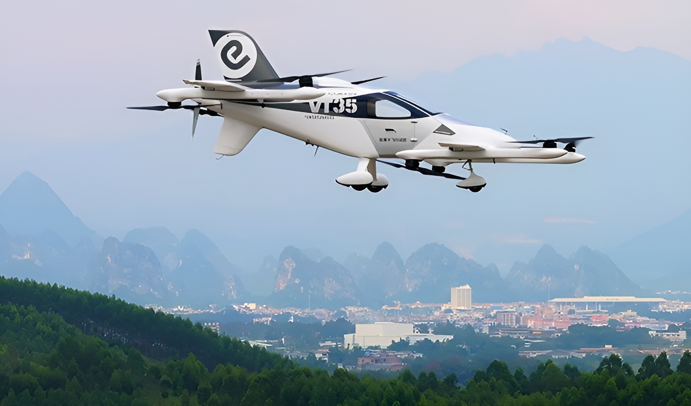 EHang VT35 eVTOL