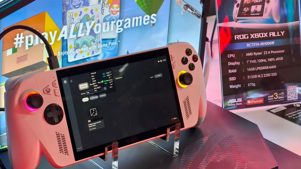 ROG จับมือ Xbox เปิดตัวเครื่องเกมพกพา Ally และ Ally X ในไทย เคาะราคาเริ่ม 18,990 บาท