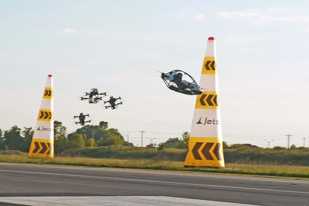 Formula One ยุคใหม่! Jetson Air Games แข่งรถบินได้บนท้องฟ้าเกิดขึ้นจริงแล้ว