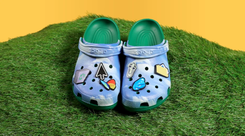 น่ารักมาก! นี่คือรองเท้า Crocs ที่ใช้ดีไซน์ Windows XP