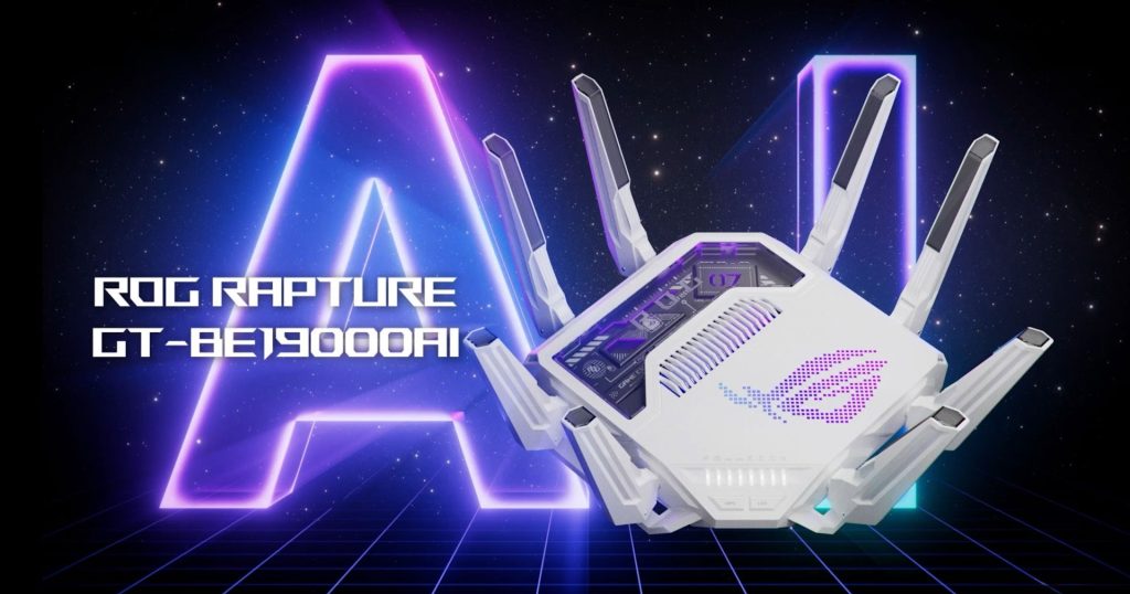 Asus เปิดตัวเราเตอร์เกมมิง Wi-Fi 7 รุ่นแรกของโลก ที่มีชิป AI ในตัว รองรับ Docker แบบ Native