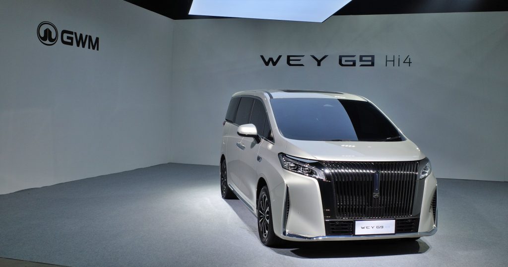 GWM ส่ง WEY G9 Hi4 บุกตลาดไทย รถ MPV หรูพลังไฮบริด ระบบ 4WD อัจฉริยะ