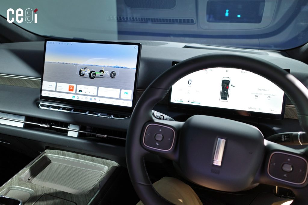 หน้าจอกลาง, หน้าจอคนขับและจอ HUD