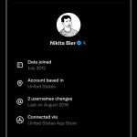 X About this account