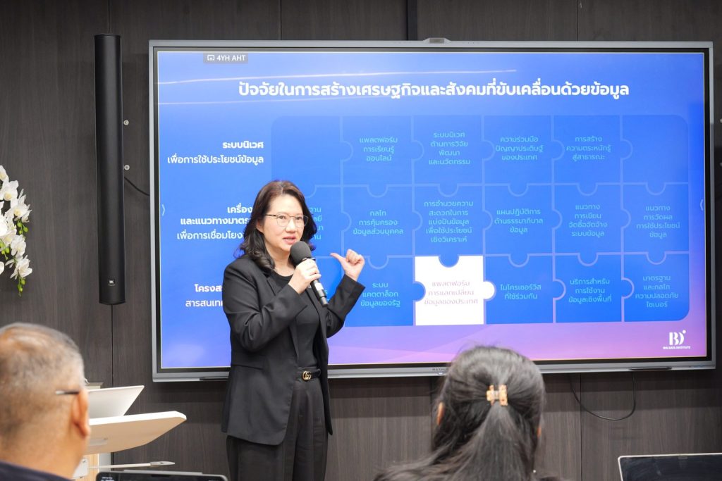 BDI เผยโรดแมปปี 69 เชื่อมโยงข้อมูลภาครัฐ - สร้างระบบนิเวศ - พัฒนาคน ขับเคลื่อน Big Data และ AI ประเทศไทย