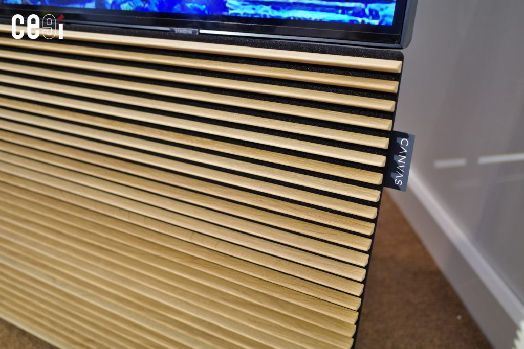 หน้ากากลำโพงแบบไม้