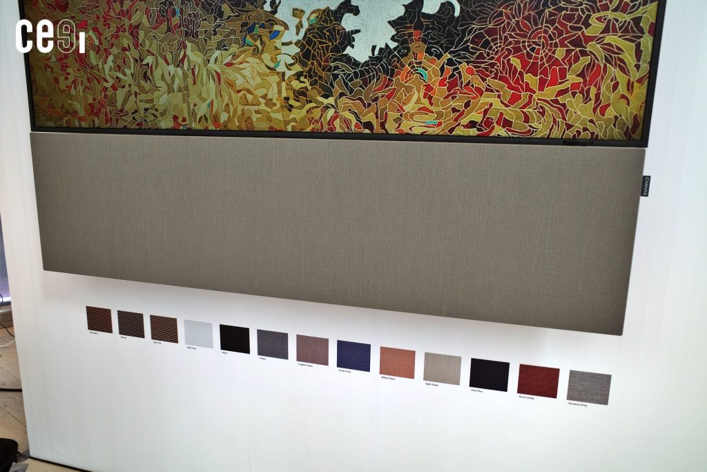 หน้ากากลำโพงแบบผ้ามีให้เลือกหลายสี