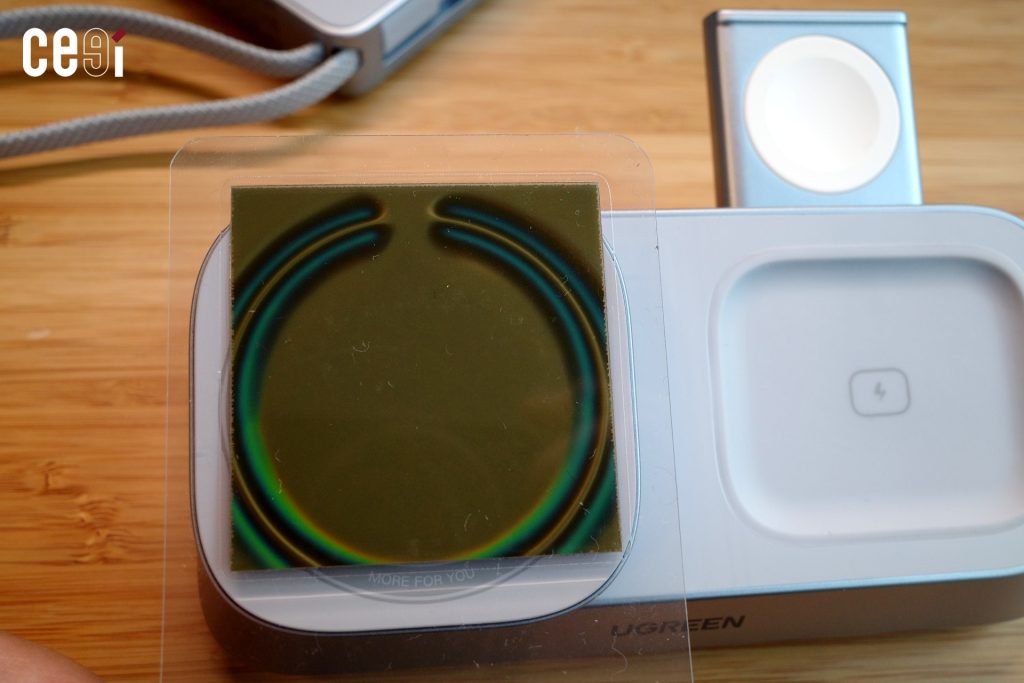 ลักษณะวงแหวนแม่เหล็กของจุดชาร์จ Qi2