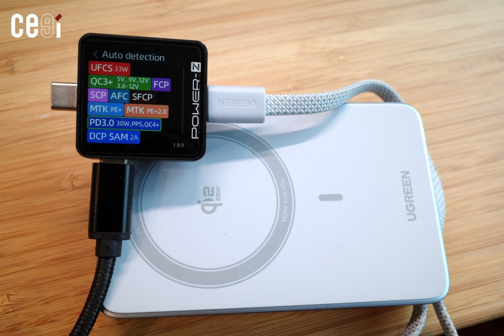 ทดสอบมาตรฐานการชาร์จแบบมีสาย รองรับมาตรฐานหลักคือ USB-PD 30W