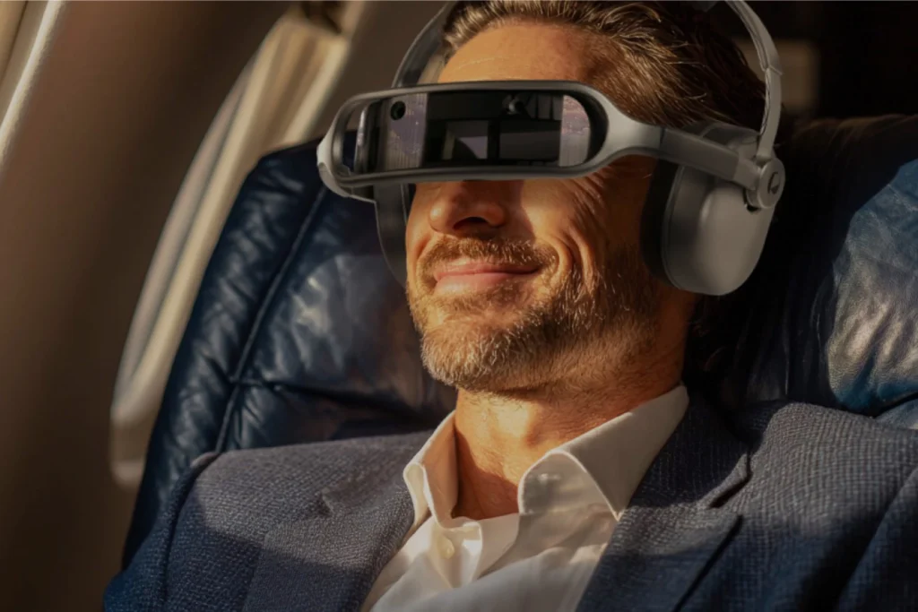 Perisphere หูฟังไร้สาย ที่ซ่อนจอภาพ ไว้แบบสุดเนียน