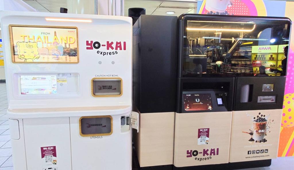 Yo-Kai Express × MAMA บุกไต้หวัน เปิดร้าน Pop-up ปรุงบะหมี่สดด้วยหุ่นยนต์ AI พร้อมทานในไม่กี่วินาที