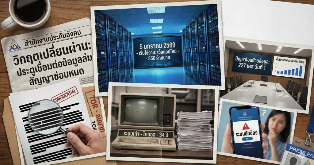 กูรูไอทีตั้งข้อสังเกตการเปลี่ยนระบบหลังบ้านประกันสังคมใหม่ แพงระดับตั้งตัวได้ ข้อมูลหลายส่วนถูกปกปิด