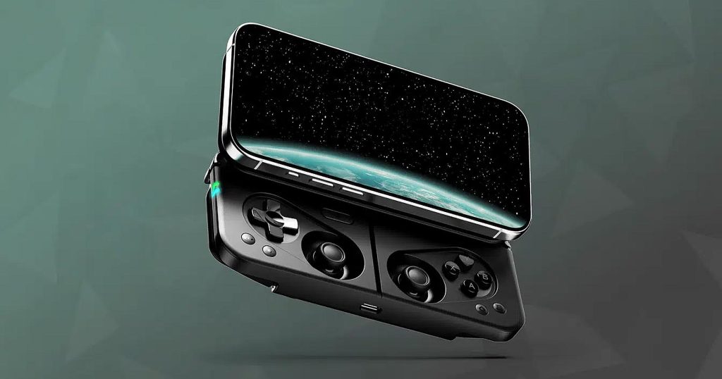 OhSnap Mcon จอยเกม MagSafe สุดกะทัดรัด สไลด์ใช้งานได้ทันที ติดมือถือหรือแยกเล่นบนโต๊ะก็สะดวก