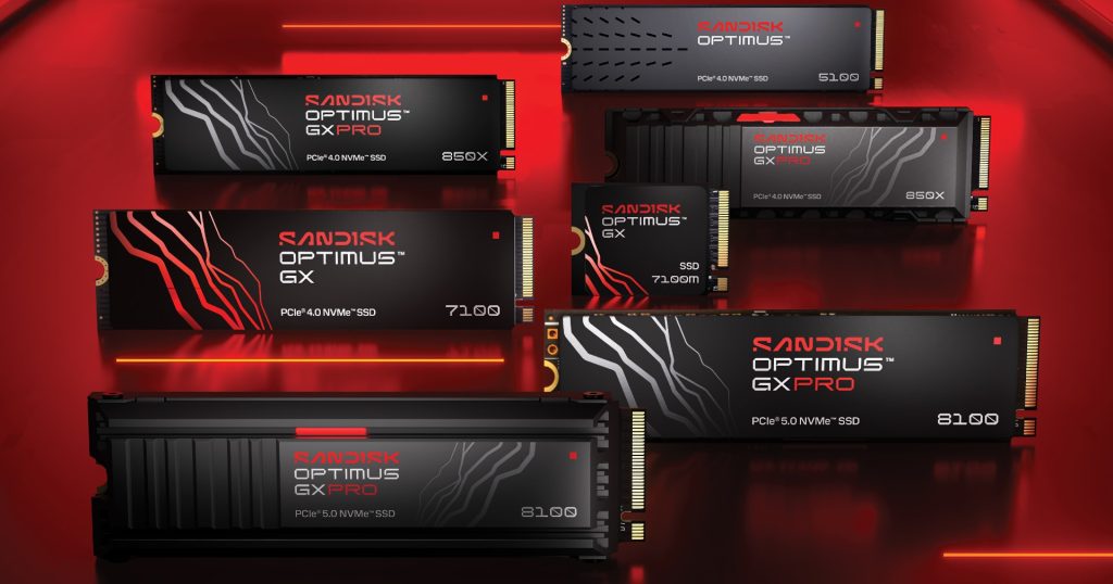 ลาก่อนแบรนด์ WD_BLACK และ WD Blue Sandisk หลังแซนดิสก์เปิดตัวแบรนด์ SANDISK Optimus™ มาแทน