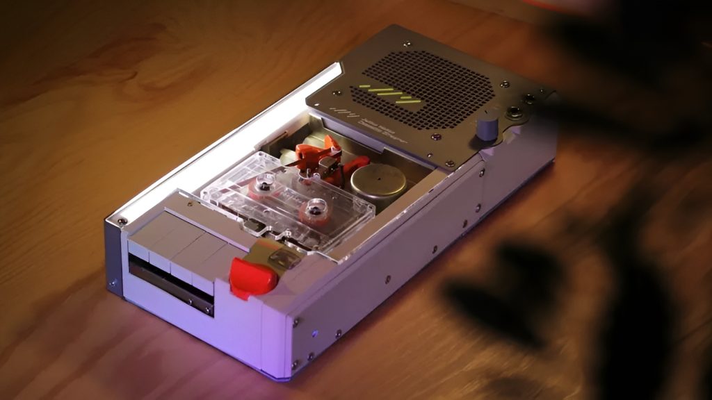 เครื่องเล่นเทป DIY ที่สตรีมเพลงจาก Spotify ให้ฟังเพลงแบบแอนะล็อก