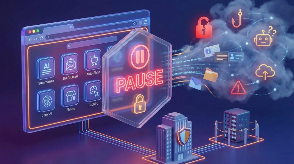 ทำไมองค์กรควรชะลอการใช้ AI Browser ? เจาะลึกความเสี่ยงที่แฝงมากับความสะดวกสบาย