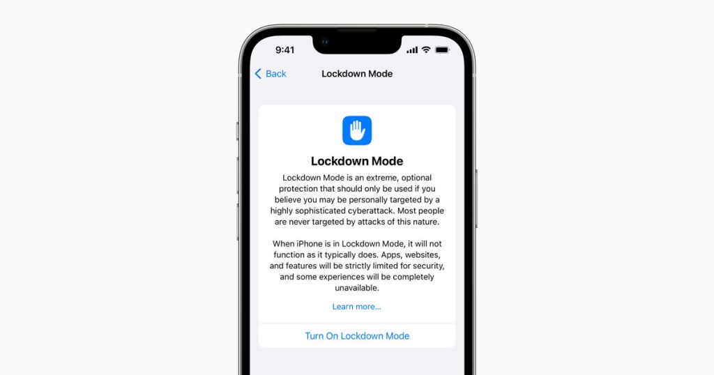 FBI ยังเจาะข้อมูล iPhone นักข่าวไม่ได้ เนื่องจากเปิดใช้งานโหมดล็อกดาวน์ไว้