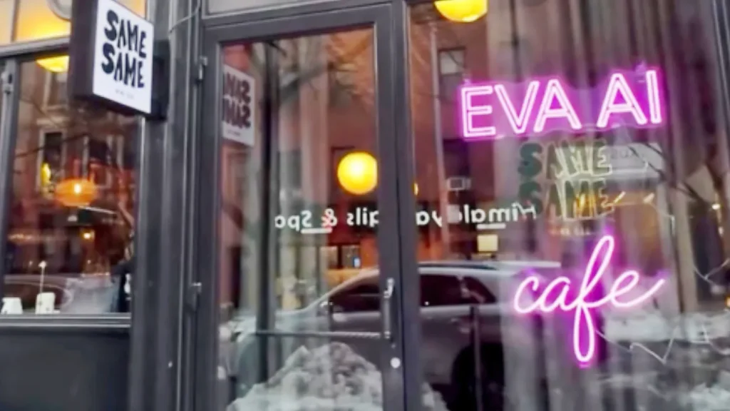 เจาะเทรนด์ใหม่ ออกเดทกับ AI ในคาเฟ่ใจกลางนิวยอร์ก