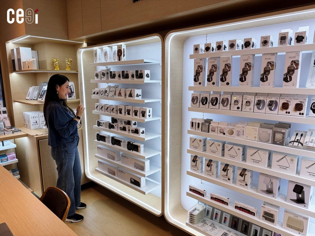 ภายในร้าน Elago