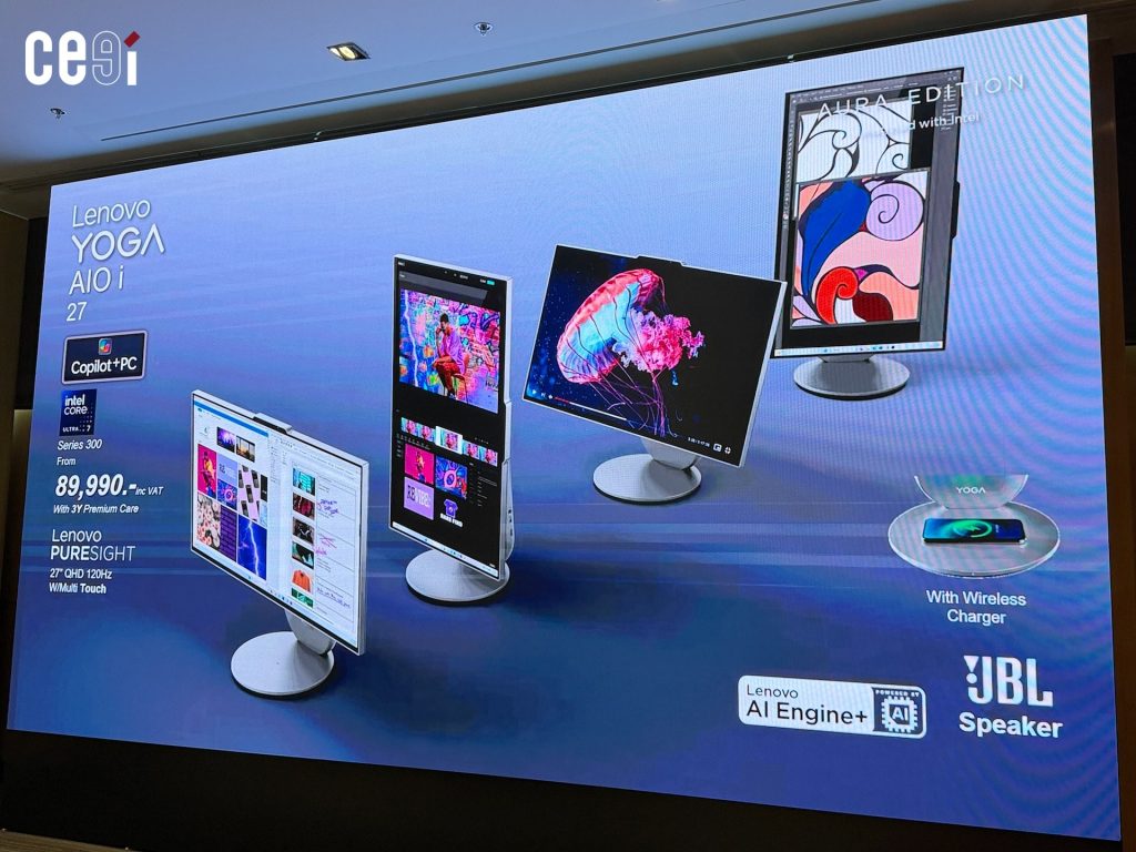 Lenovo YOGA AIO i 27 ราคา 89,990 บาท