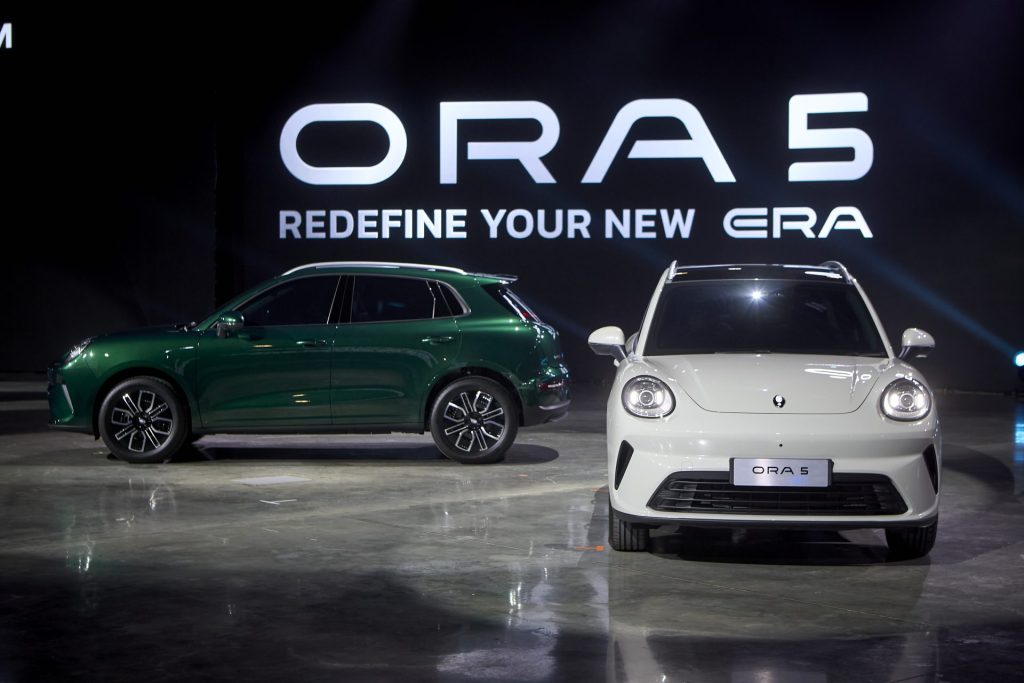 GWM เปิดตัว ORA 5 ครั้งแรกในโลก จัดเต็ม 2 ขุมพลัง HEV และ EV เขย่าตลาด SUV-B