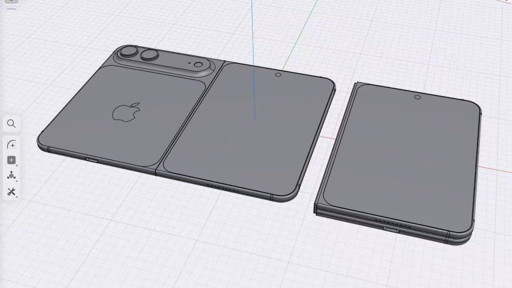 หลุดเต็ม ๆ ภาพเรนเดอร์ iPhone Fold สมาร์ตโฟนจอพับรุ่นแรกของ Apple ลุ้นเปิดตัวกันยายนนี้
