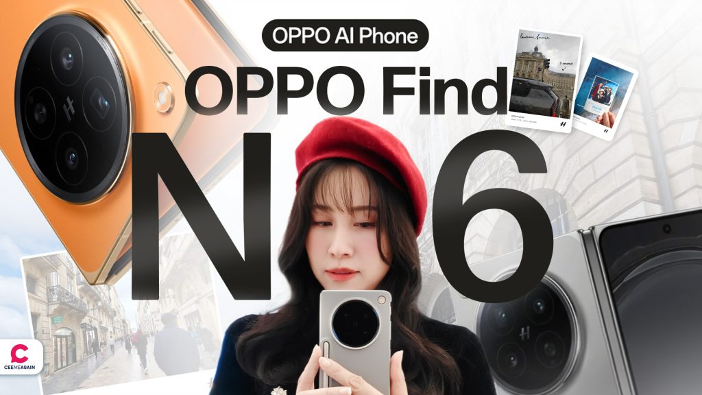 รีวิว OPPO Find N6 มือถือจอพับที่ไร้ขีด ?