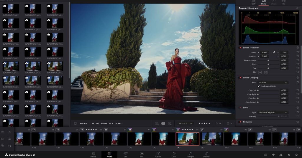 DaVinci Resolve 21 "แต่งไฟล์ RAW จากกล้องได้แล้ว" ฟีเจอร์เพียบ ท้าชน Lightroom