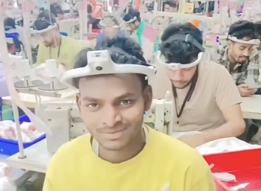 โซเชียลแตกตื่น โรงงานในอินเดียให้พนักงานสวมกล้องที่อาจใช้เทรน AI หรือจะเอามาแทนที่คน?