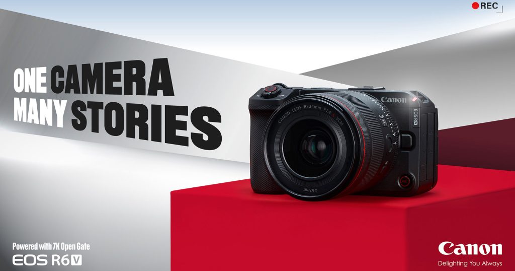 เปิดตัว Canon EOS R6 V กล้อง R6 III ร่างวิดีโอพร้อมพัดลมในตัว ตอบโจทย์ครีเอเตอร์เต็มตัว !