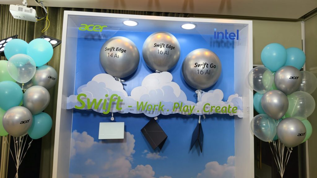 Acer ไทยเปิดตัวโน้ตบุ๊ก Swift Series รุ่นใหม่ มาพร้อมชิปเซต Intel Core Ultra Series 3 และฟีเจอร์ AI