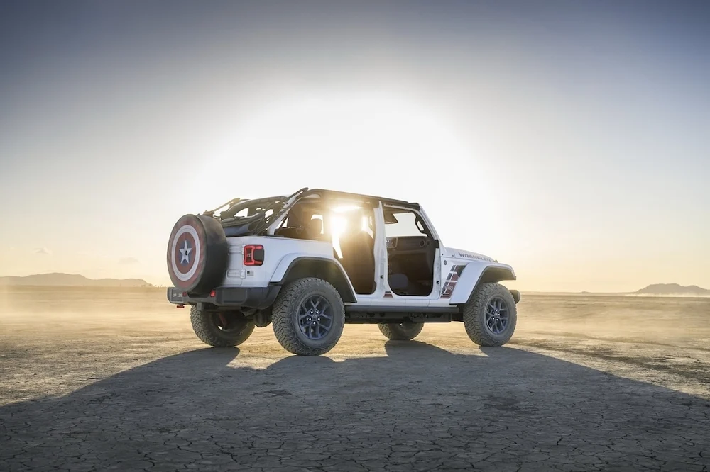 Marvel จับมือ Jeep ออก SUV รุ่นลิมิเต็ดเอาใจแฟน Captain America