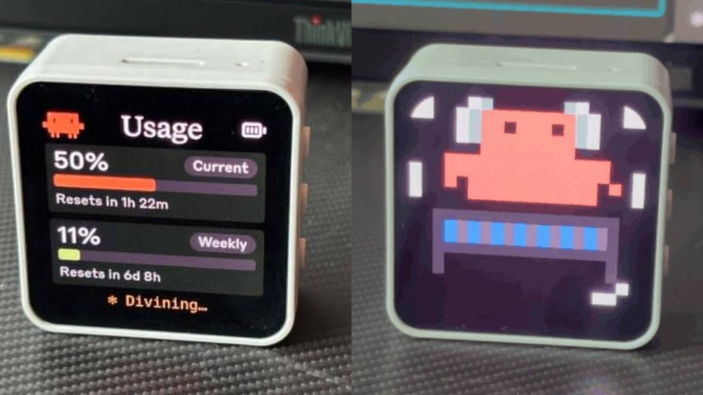 Clawdmeter แก็ดเจ็ดวัดการใช้โทเค็น AI เปลี่ยน Claude ให้เป็นสัตว์เลี้ยงดิจิทัล