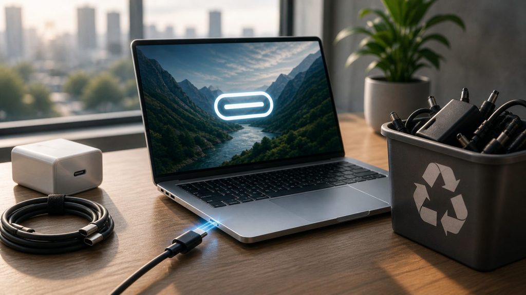 EU บังคับใช้พอร์ต USB-C สำหรับแล็ปท็อปใหม่กำลังไฟไม่เกิน 100W มุ่งลดขยะอิเล็กทรอนิกส์