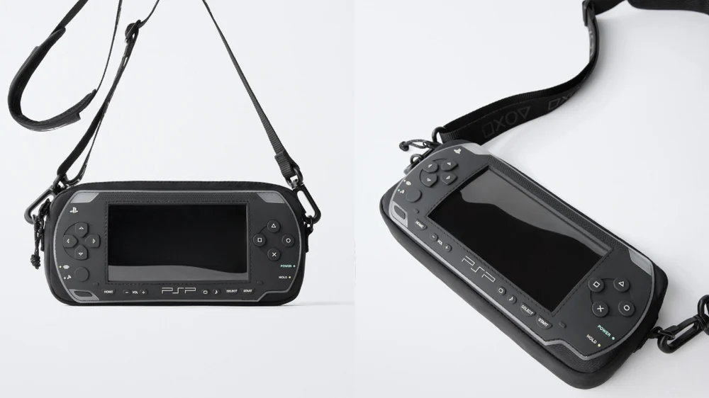 Zara เอาใจคอเกมเรโทร เปลี่ยน PSP ให้เป็นกระเป๋าแฟชันย้อนยุค